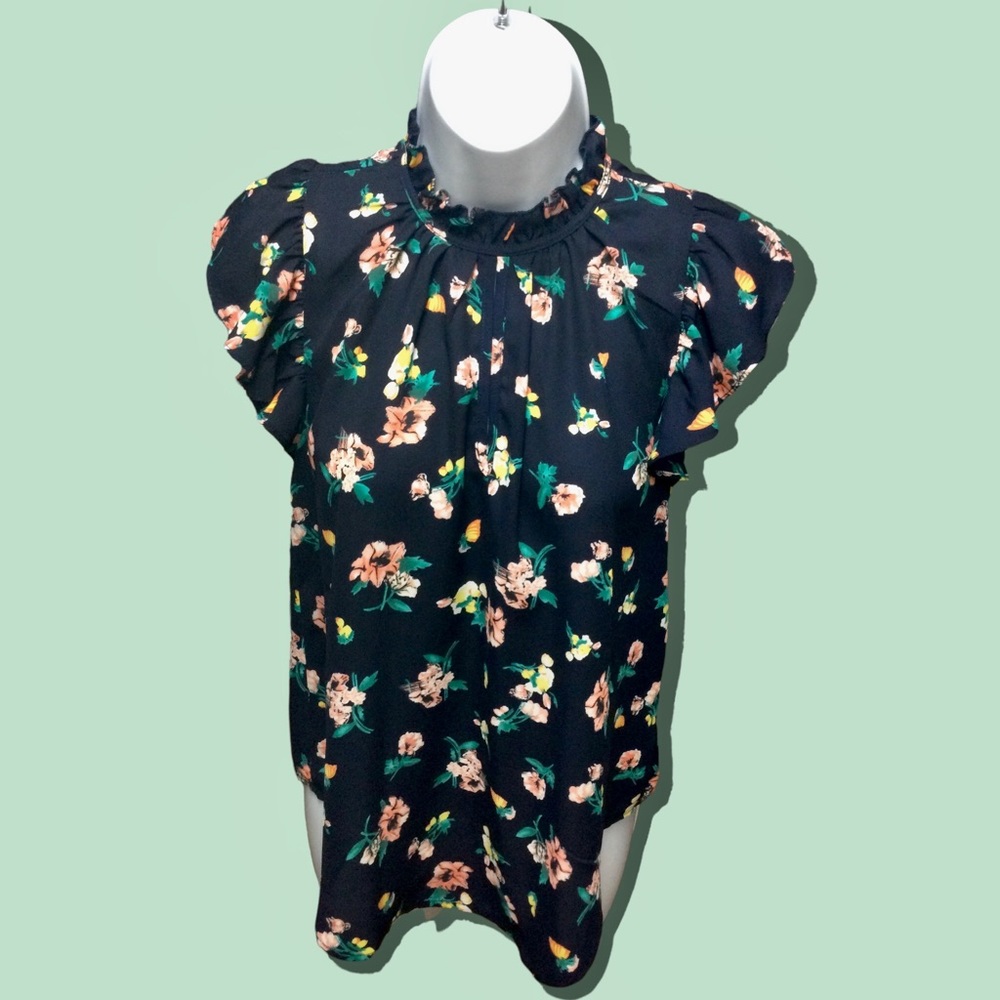 Sienna sky floral short sleeve